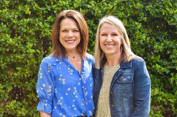 Melissa Wandall and Gina Babcock