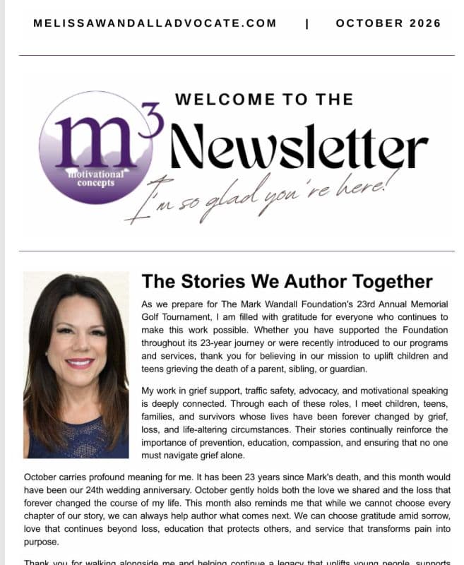 October 2026 Newsletter cover